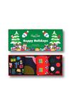 Happy Socks 4-Pack Festive Sock Gift Set thumbnail 1