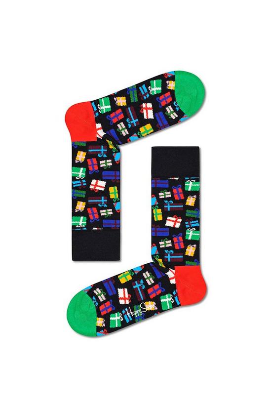 Happy Socks 4-Pack Festive Sock Gift Set 3