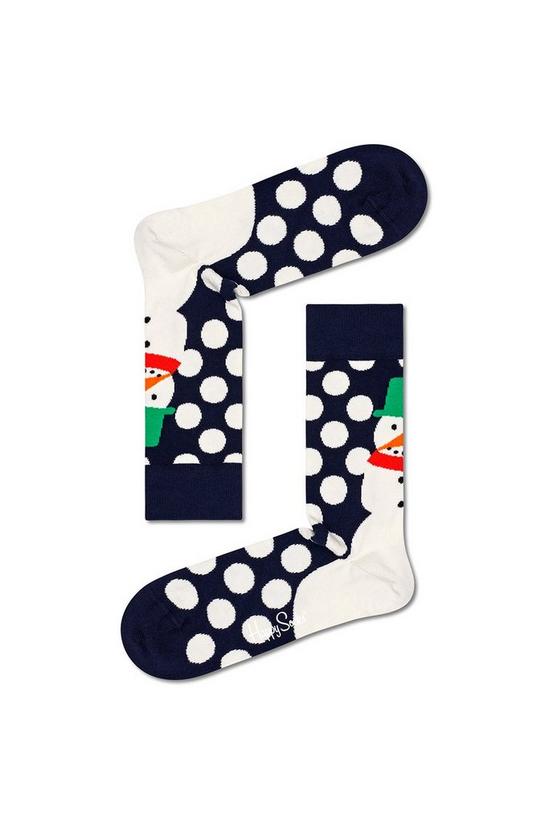 Happy Socks 3-Pack Snowman Sock Gift Set 2
