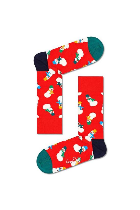 Happy Socks 3-Pack Snowman Sock Gift Set 3