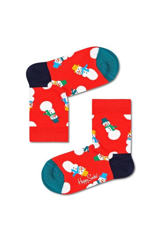 Happy Socks 4-Pack Kids Christmas Sock Gift Set 4
