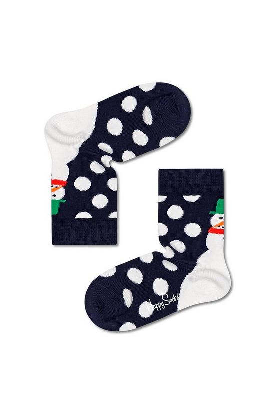 Happy Socks 4-Pack Kids Christmas Sock Gift Set 5