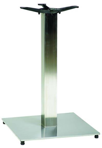Pluto Square Stainless Steel Table Base