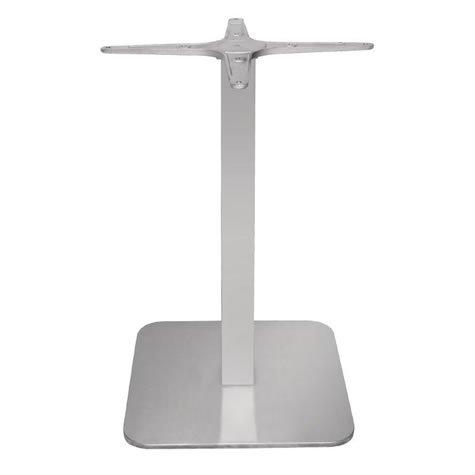 Tablone Table Base Square Stainless Steel