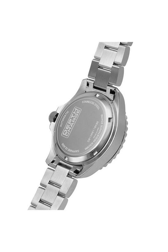 Depth Charge Stainless Steel Sports Analogue Automatic Watch - Db106611Bkbe 3