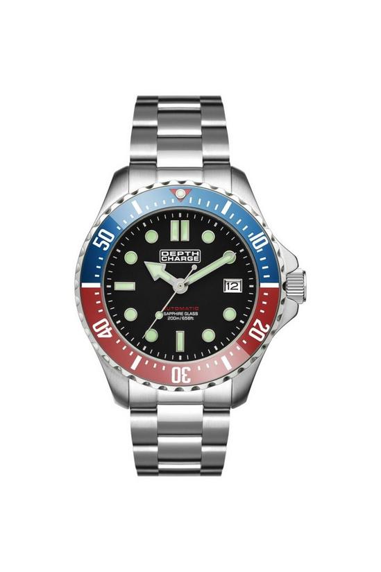 Depth Charge Stainless Steel Sports Analogue Automatic Watch - Db106611Berd 1