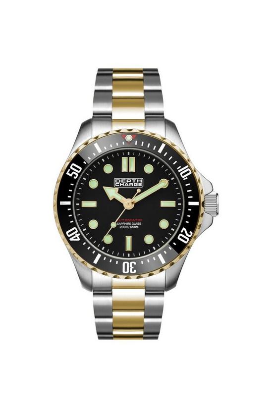 Depth Charge Stainless Steel Sports Analogue Automatic Watch - Db116611 1