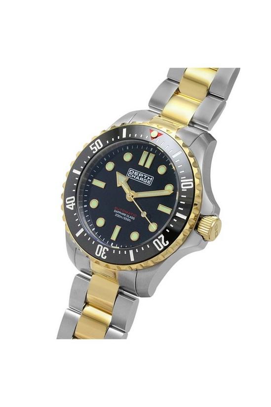 Depth Charge Stainless Steel Sports Analogue Automatic Watch - Db116611 6