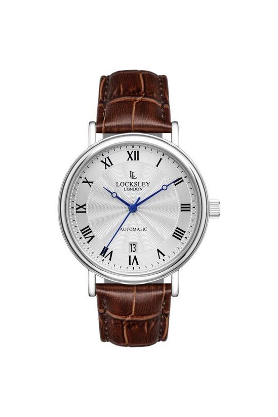 Locksley London Stainless Steel Classic Analogue Automatic Watch - Ll106640 1