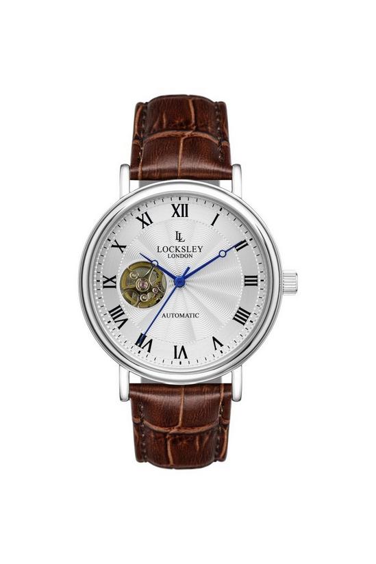 Locksley London Stainless Steel Classic Analogue Automatic Watch - Ll106840 1