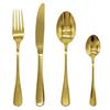 Glim & Glam Cutlery Sets Gold Stainless Steel Spoon Fork 32 Piece Set thumbnail 1