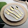 Glim & Glam Cutlery Sets Gold Stainless Steel Spoon Fork 32 Piece Set thumbnail 4