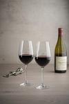 Portmeirion Set of 2 Auris Crystal Red Wine Glasses thumbnail 2