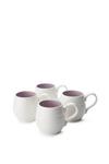 Sophie Conran for Portmeirion 'Sophie Conran' Set of 4 Honey Pot Mugs - Mulberry thumbnail 1