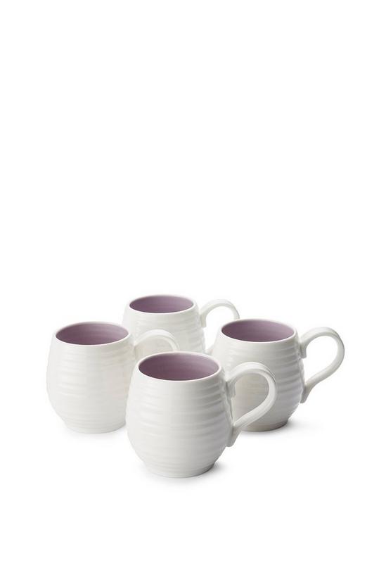 Sophie Conran for Portmeirion 'Sophie Conran' Set of 4 Honey Pot Mugs - Mulberry 1