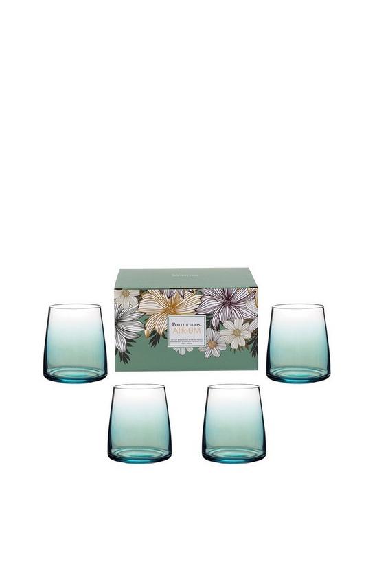 Portmeirion 'Atrium' Set of 4 Stemless Wine Glasses 1