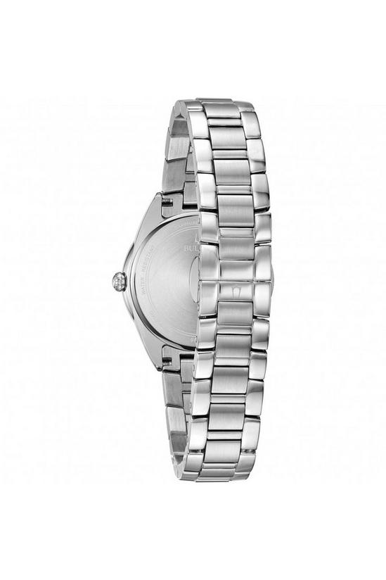 Bulova Diamonds Stainless Steel Classic Analogue Quartz Watch - 96R228 4