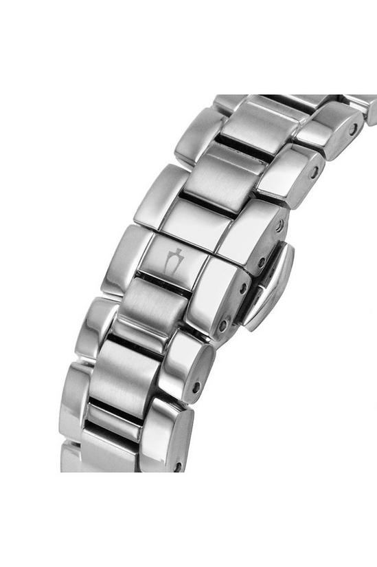 Bulova Diamonds Stainless Steel Classic Analogue Quartz Watch - 96R228 5