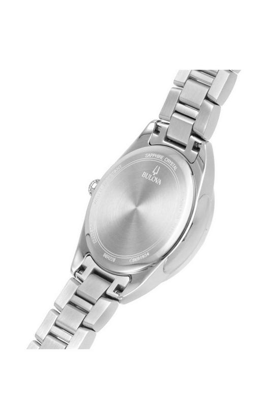 Bulova Diamonds Stainless Steel Classic Analogue Quartz Watch - 96R228 6