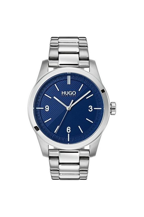 HUGO Create Stainless Steel Fashion Analogue Quartz Watch - 1530015 1