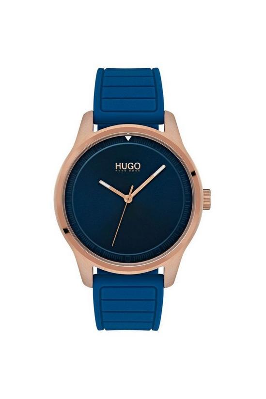 HUGO Move Stainless Steel Fashion Analogue Quartz Watch - 1530042 1