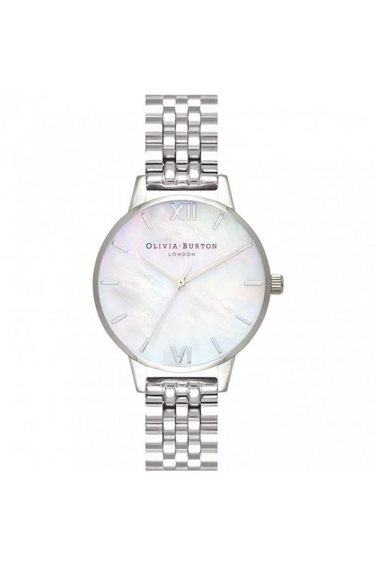 Olivia Burton Mother Of Pearl Bracelet Stainless Steel Fashion Watch - Ob16Mop02 1