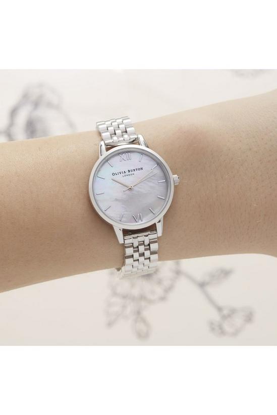 Olivia Burton Mother Of Pearl Bracelet Stainless Steel Fashion Watch - Ob16Mop02 3