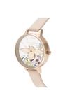 Olivia Burton '3D Bee Nude Peach & Pale Rose Gold' Plated Stainless Steel Fashion Analogue Watch - OB16EG151 thumbnail 2