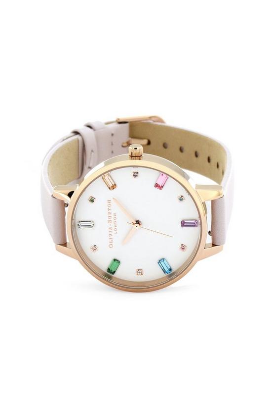 Olivia Burton Blossom & Rose Gold Stainless Steel Fashion Analogue Watch - Ob16Rb22 4