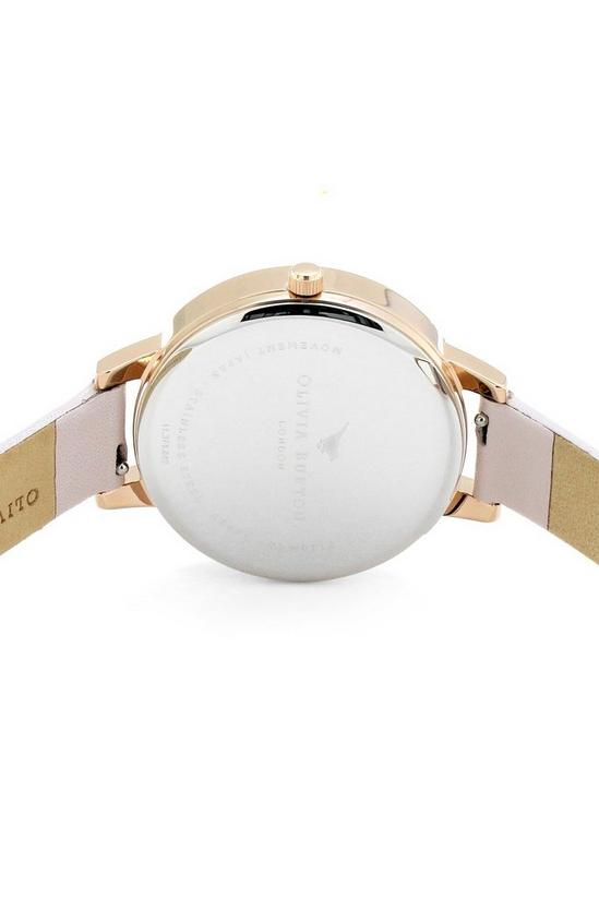 Olivia Burton Blossom & Rose Gold Stainless Steel Fashion Analogue Watch - Ob16Rb22 5