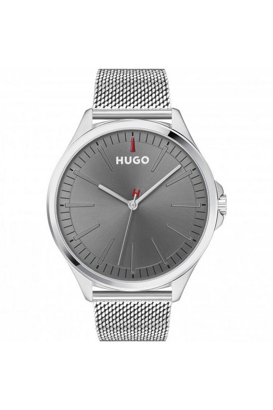 HUGO Smash Stainless Steel Fashion Analogue Quartz Watch - 1530135 1
