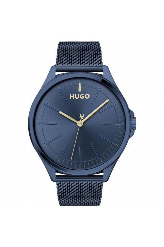 HUGO Smash Stainless Steel Fashion Analogue Quartz Watch - 1530136 1
