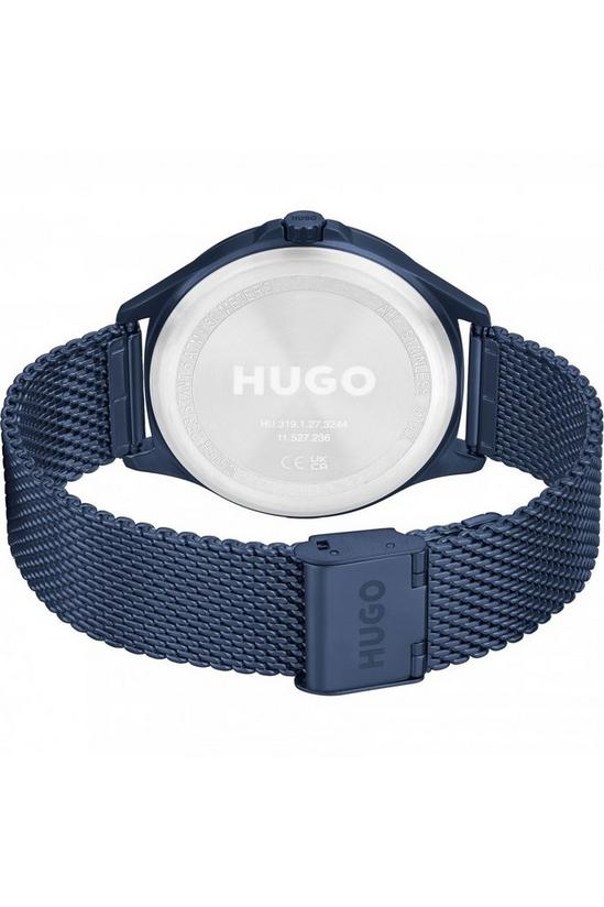HUGO Smash Stainless Steel Fashion Analogue Quartz Watch - 1530136 4