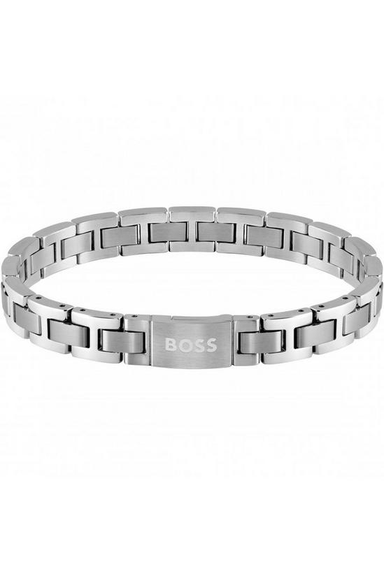 Boss Jewellery Metal Link Essentials Stainless Steel Bracelet - 1580036 1