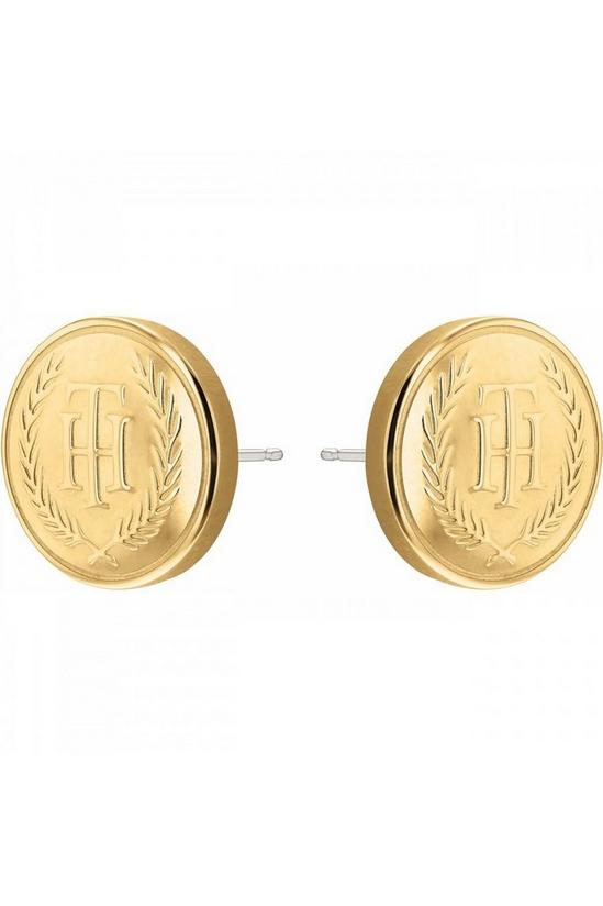 Tommy Hilfiger Jewellery Casual Crest Plated Stainless Steel Earrings - 2780381 1