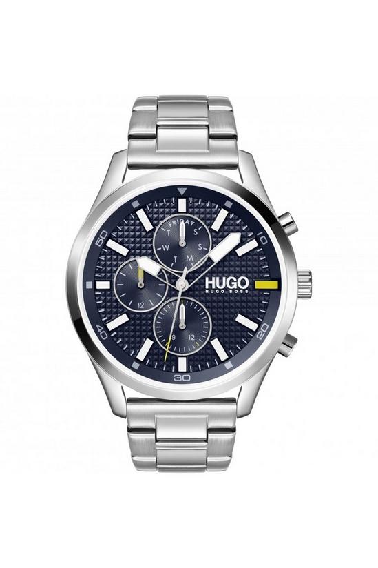 HUGO Chase Stainless Steel Fashion Analogue Quartz Watch - 1530163 1