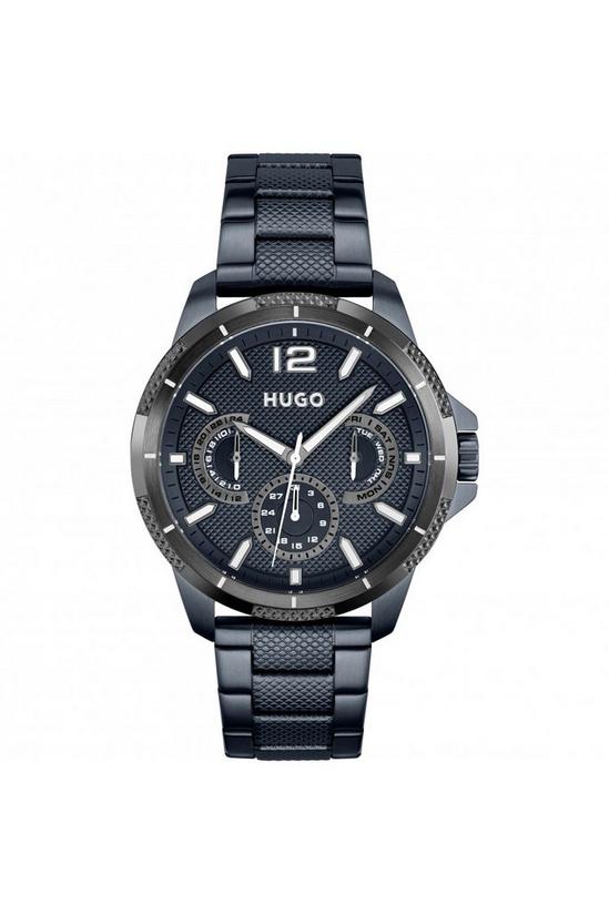 HUGO Plated Stainless Steel Fashion Analogue Quartz Watch - 1530194 1