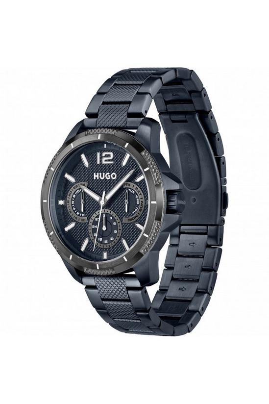 HUGO Plated Stainless Steel Fashion Analogue Quartz Watch - 1530194 3