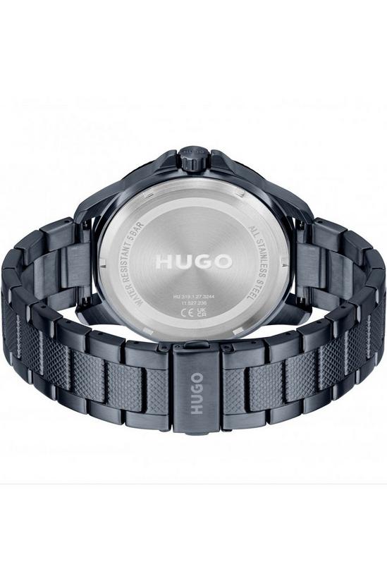 HUGO Plated Stainless Steel Fashion Analogue Quartz Watch - 1530194 4
