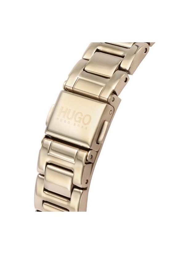 HUGO Plated Stainless Steel Fashion Analogue Quartz Watch - 1540087 4