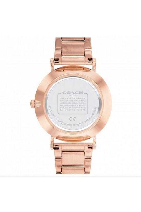 Coach Plated Stainless Steel Fashion Analogue Quartz Watch - 14503768 3
