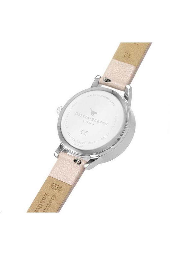Olivia Burton Sparkle Bee Midi Blush And Silver Stainless Steel Watch - OB16GB09 5