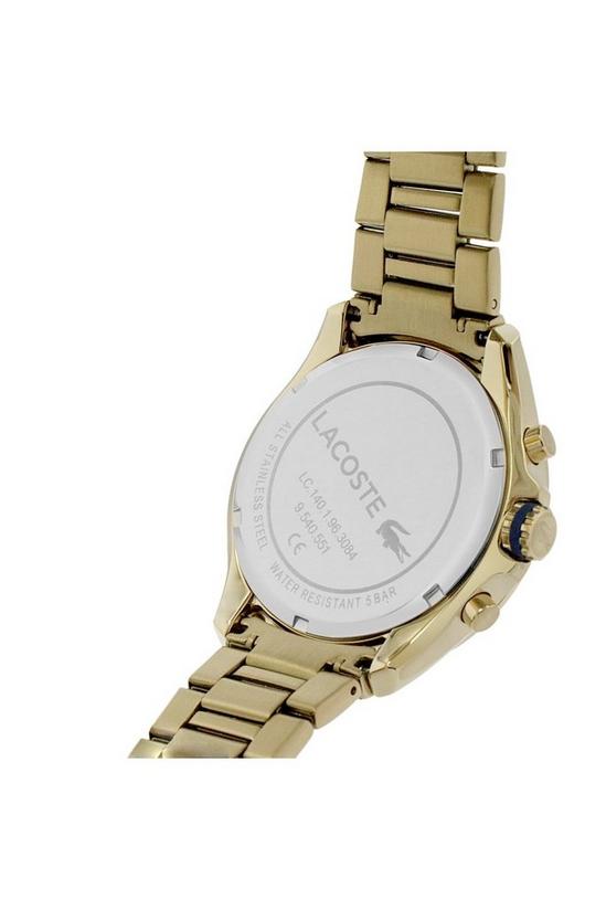 Lacoste Tiebreaker Gold Plated Stainless Steel Fashion Watch - 2011151 4