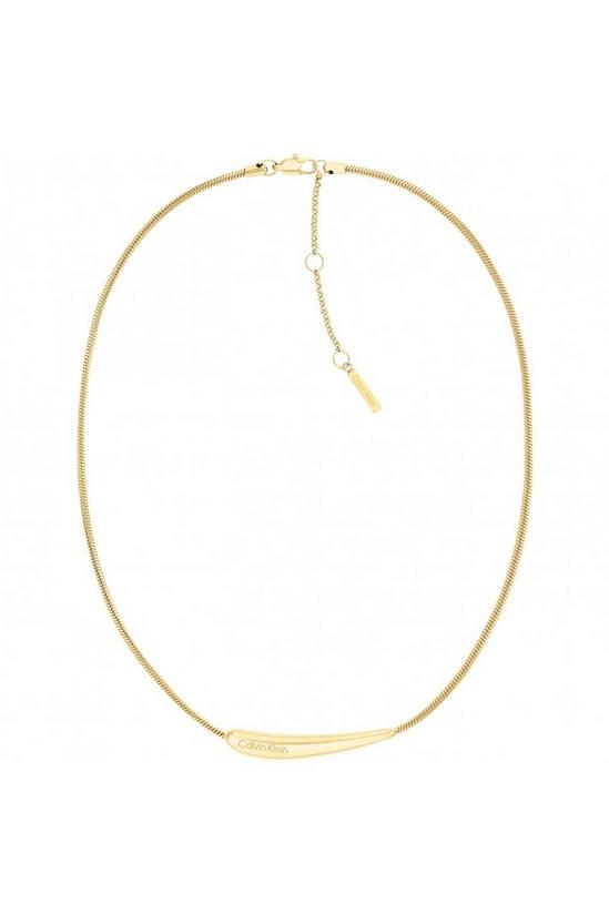 CALVIN KLEIN Jewellery Elongated Drops Sterling Silver Necklace - 35000339 1