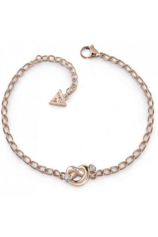 Guess Jewellery 'Knot' Plated Stainless Steel Bracelet - UBB29020-L 1