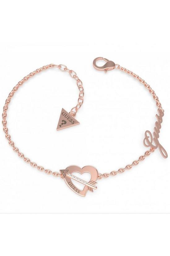 Guess Jewellery 'Across My Heart' Stainless Steel Bracelet - UBB79092-L 1