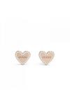 Guess Jewellery Heart To Heart Stainless Steel Earrings - Ube01082Rg thumbnail 1