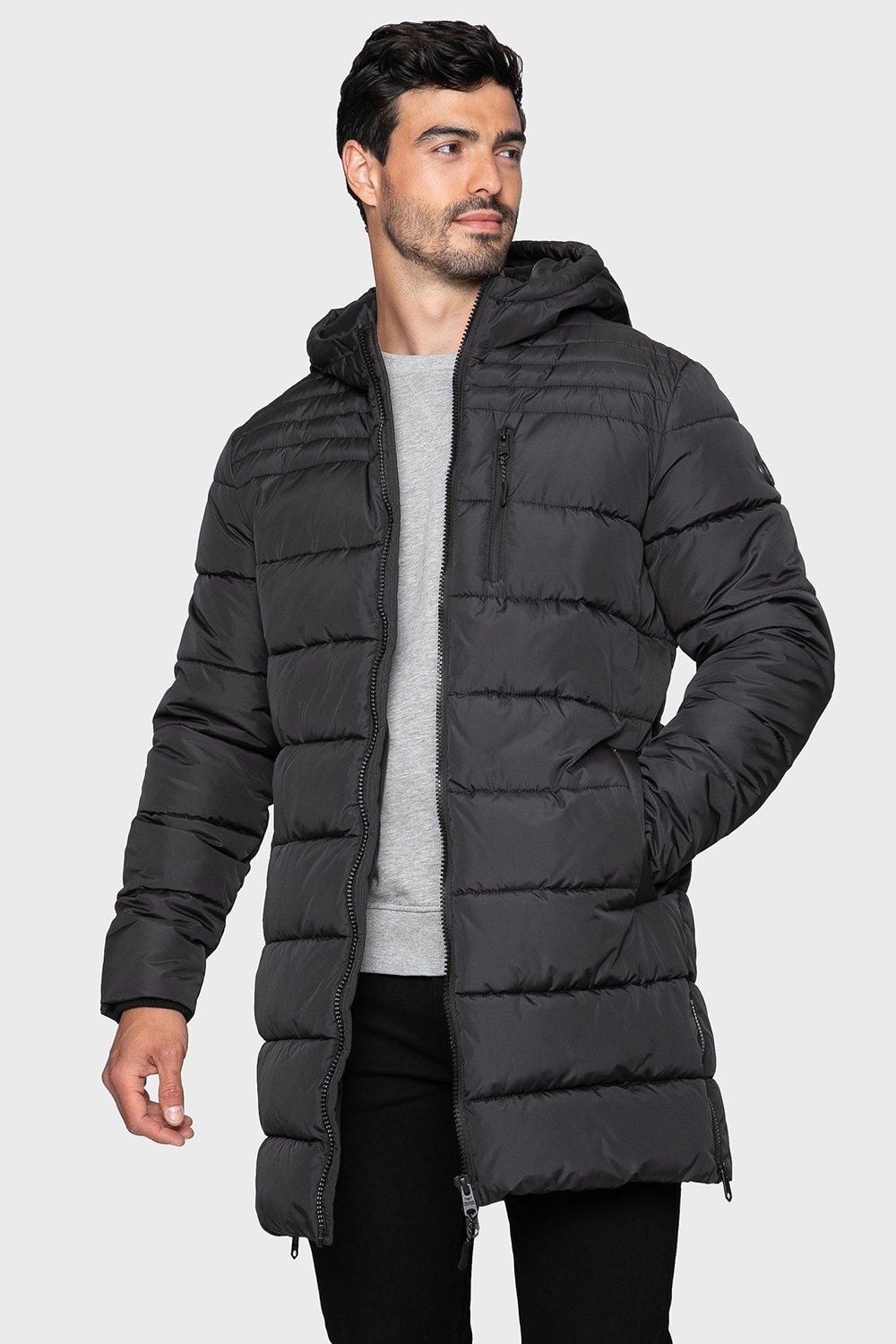 Ira Double Zip Longline Padded Jacket