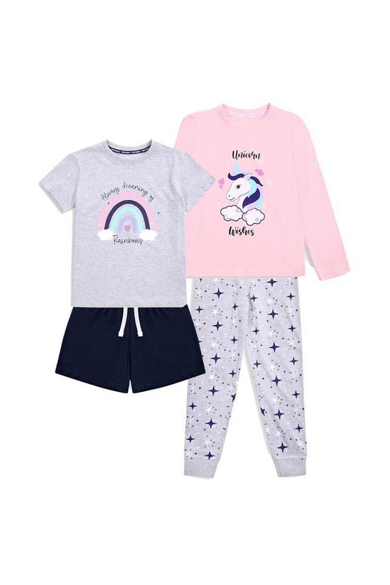 Threadgirls 2 Pack Cotton Assorted 'Portofino' Pyjama Set 1