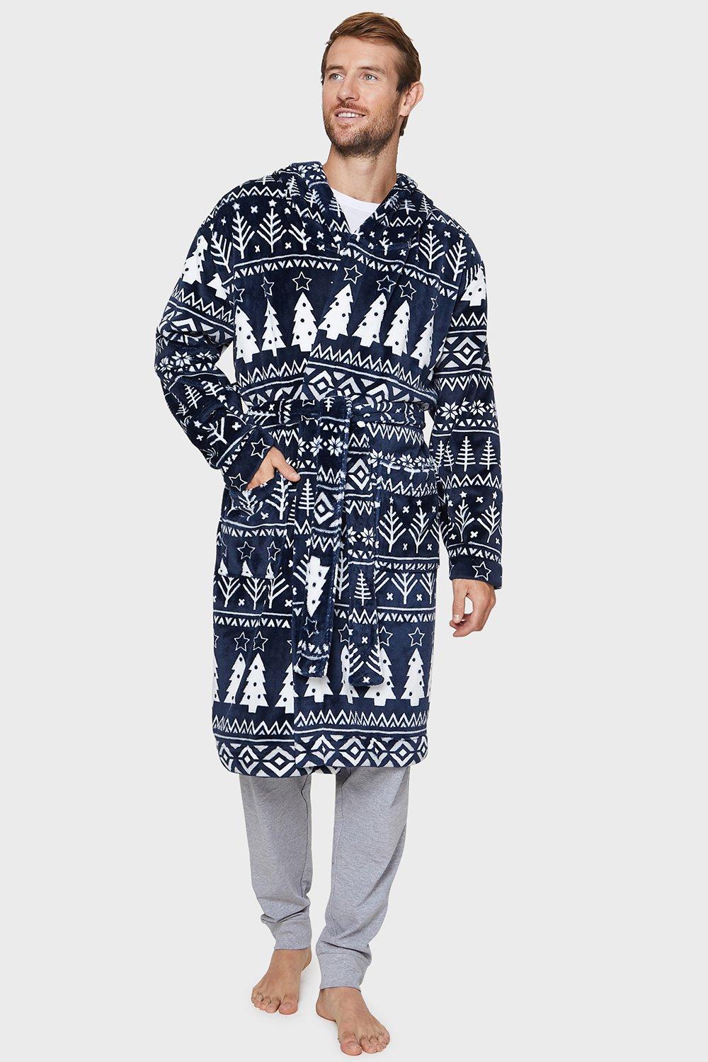 'Pisces' Festive Hooded Dressing Gown